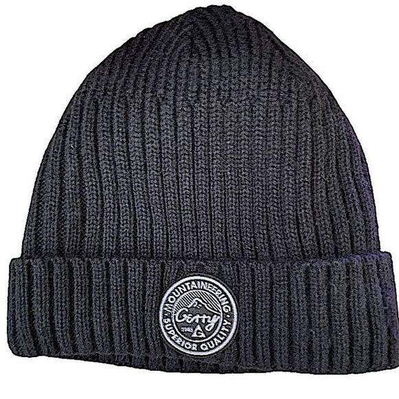 Gerry Mountaineering Beanie Cabincore Ribbed Knit Sherpa Fleece Lined Hat Cozy - Picture 1 of 4